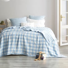 Gingham Cotton Blanket